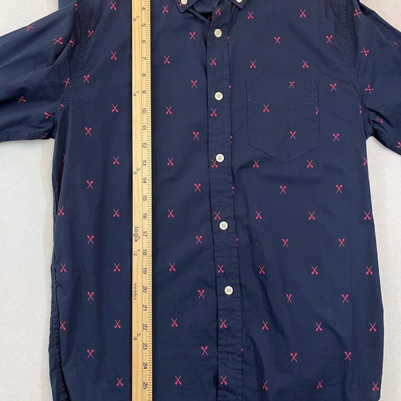 Prince and Fox Men’s Nautical Button Down Shirt. Small - Picture 6 of 9